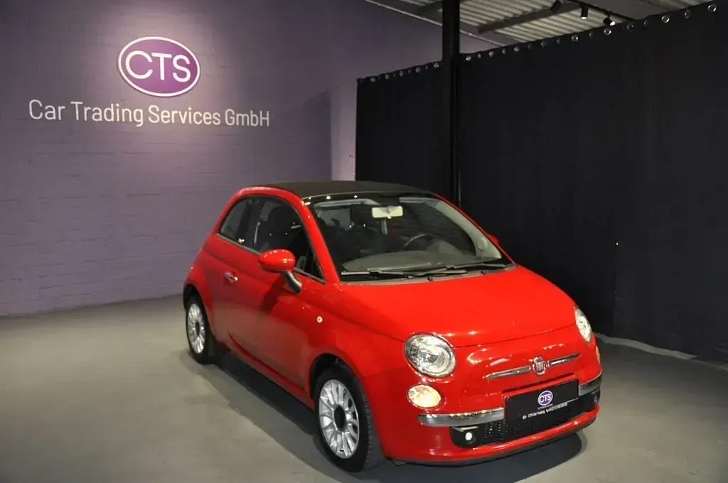 Gebraucht Fiat 500C 86 PS (63 kW) 2013 Rosso corsa/sfrontato/argilla/ Cabrio
