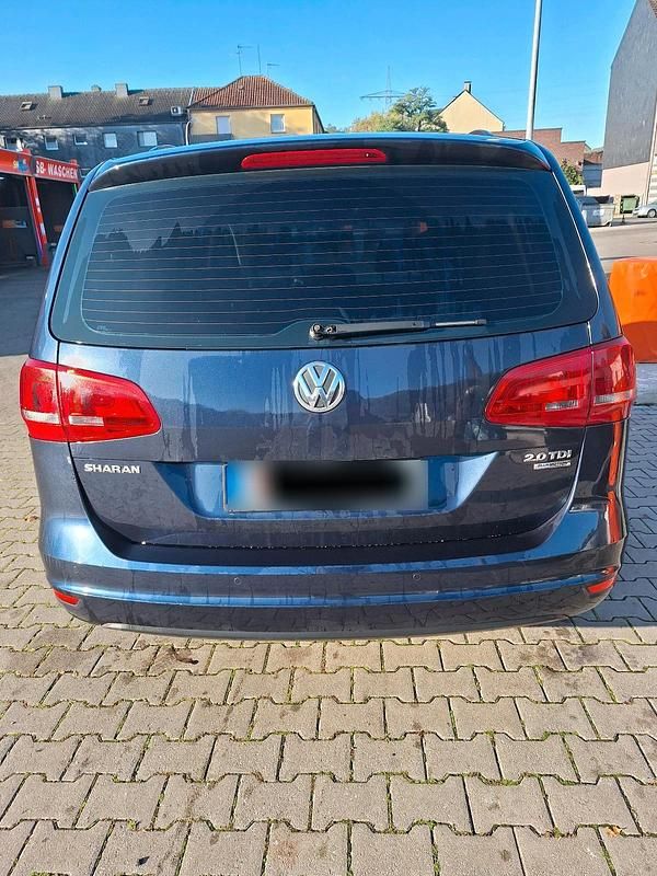 Gebraucht VW Sharan 190 PS (139 kW) 2011 Blau Van / Kleinbus