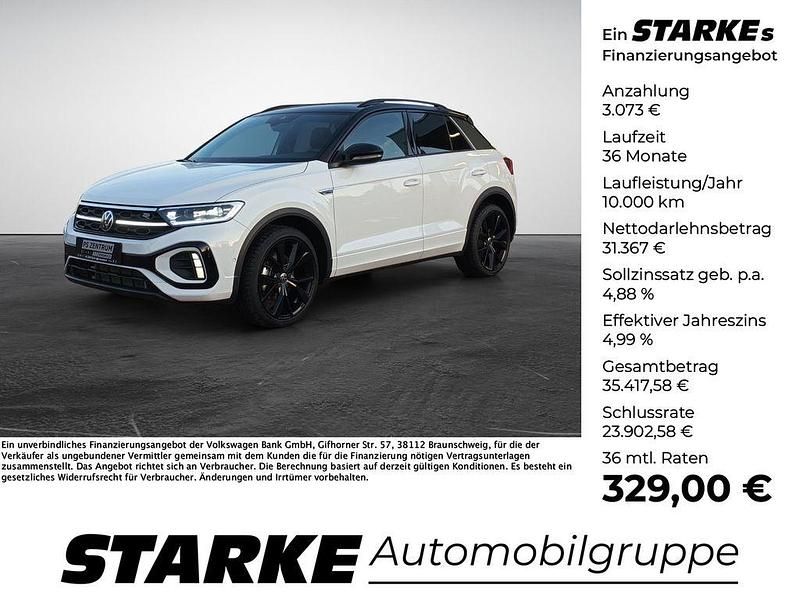 Weiß Gebraucht 2025 VW T-Roc R-line SUV | 34.440 € (Fairer Preis) - Bild 1/4