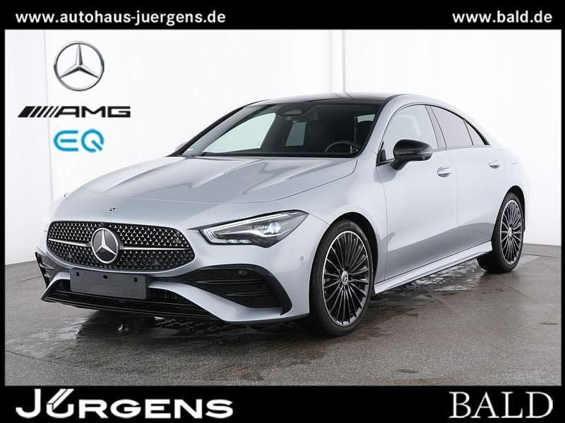 Silber hightech silver metallic Gebraucht 2024 Mercedes CLA200 AMG Coupé | 35.770 € (Fairer Preis) - Bild 1/4