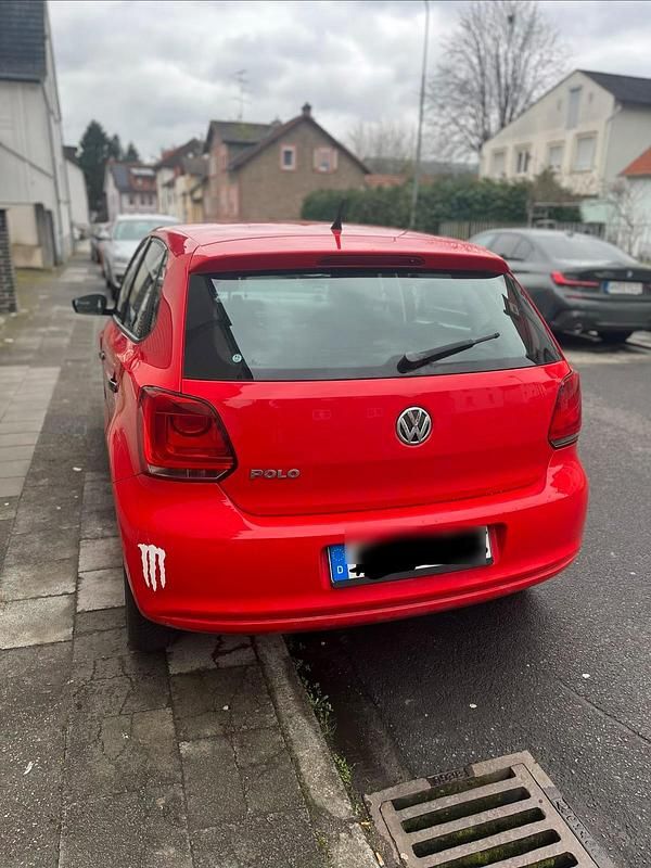 Gebraucht VW Polo 70 PS (51 kW) 2009 Rot Kleinwagen
