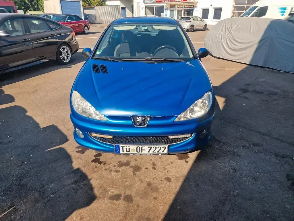 Gebraucht Peugeot 206 75 PS (55 kW) 2008 Blau Limousine