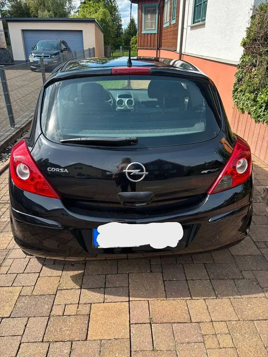 Gebraucht Opel Corsa 80 PS (58 kW) 2009 Schwarz Kleinwagen