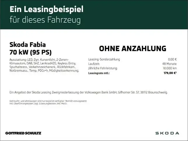 Gebraucht Skoda Fabia Selection 95 PS (69 kW) 2025 Schwarz Kleinwagen