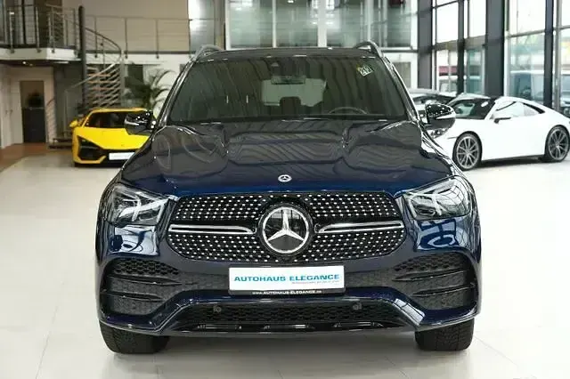 Gebraucht Mercedes GLE400 AMG line 330 PS (242 kW) 2022 Cavansitblau  metalliclack SUV