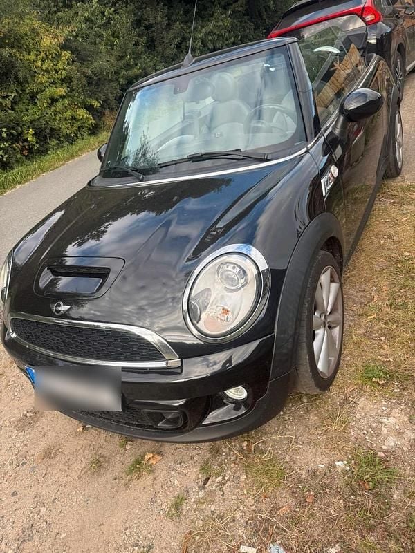 Schwarz Gebraucht 2014 Mini Cooper S Cabriolet Cabrio | 8.850 € - Bild 1/4