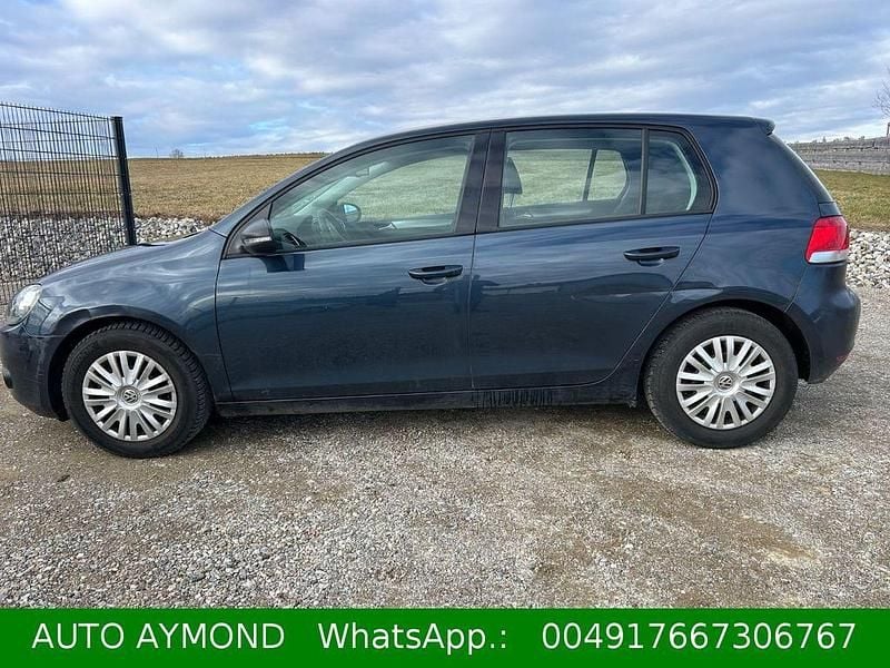 Gebraucht VW Golf VI Trendline 102 PS (75 kW) 2008 Grün Kleinwagen