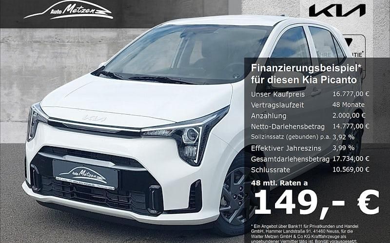 Ud)clear white (weiss Gebraucht 2025 Kia Picanto Vision Kleinwagen | 16.777 € (Fairer Preis) - Bild 1/4