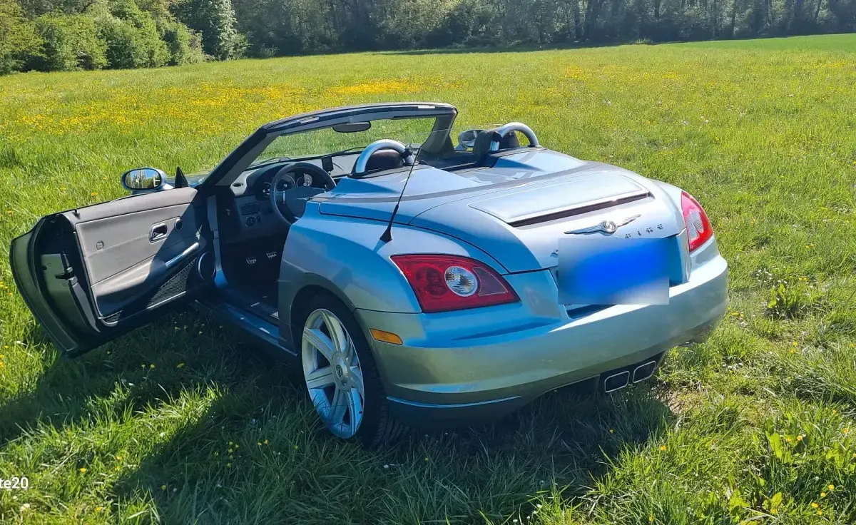 Używany Chrysler Crossfire 218 KM (160 kW) 2005 Srebrny Kabriolet