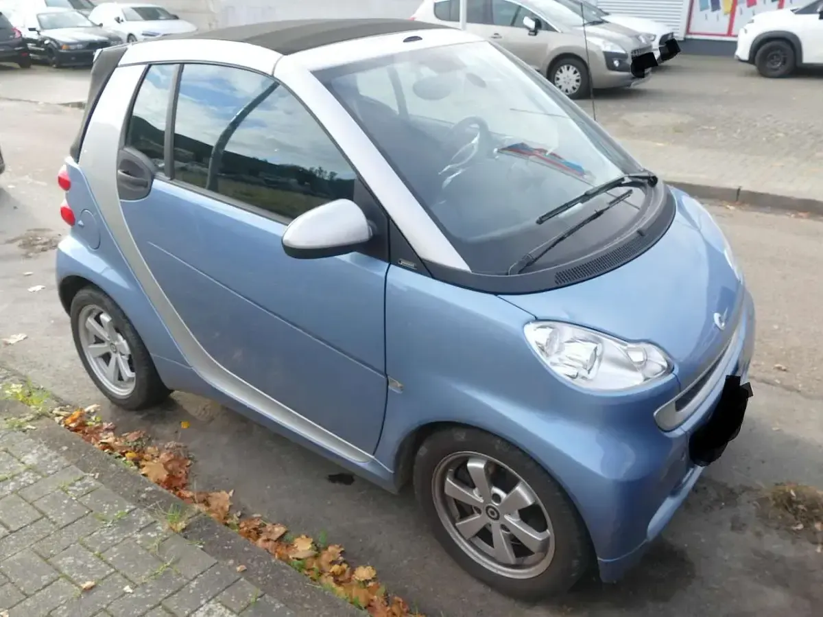 Gebraucht Smart ForTwo Cabrio 71 PS (52 kW) 2011 Blau Cabrio