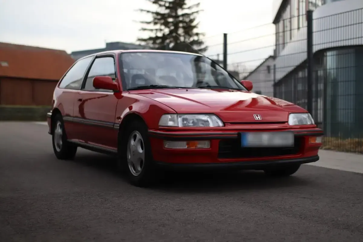 Gebraucht Honda Civic 150 PS (110 kW) 1990 Rot Limousine
