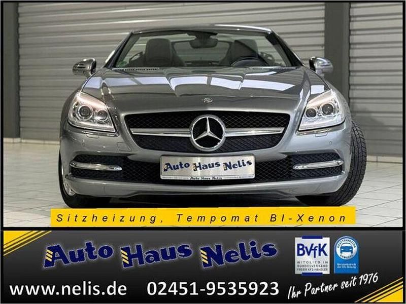 Gebraucht Mercedes SLK200 184 PS (135 kW) 2012 Silber Cabrio