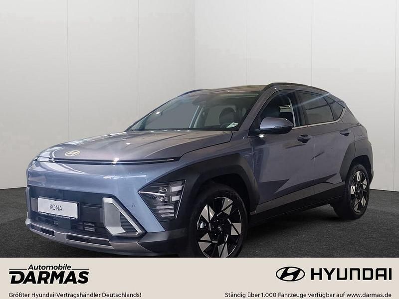 Blau Neu 2025 Hyundai Kona Turbo SUV | 27.490 € (Fairer Preis) - Bild 1/4