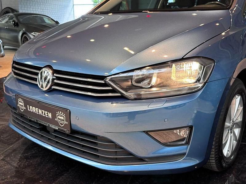 Gebraucht VW Golf Sportsvan Comfortline 125 PS (91 kW) 2015 Blau Van / Kleinbus