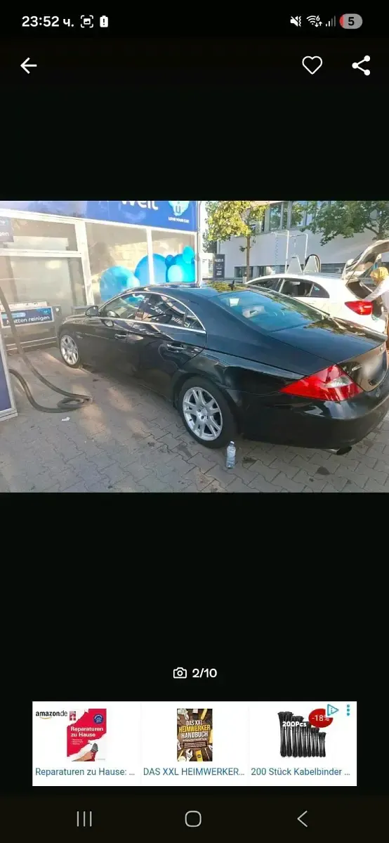 Gebraucht Mercedes CLS320 224 PS (164 kW) 2007 Schwarz Coupé