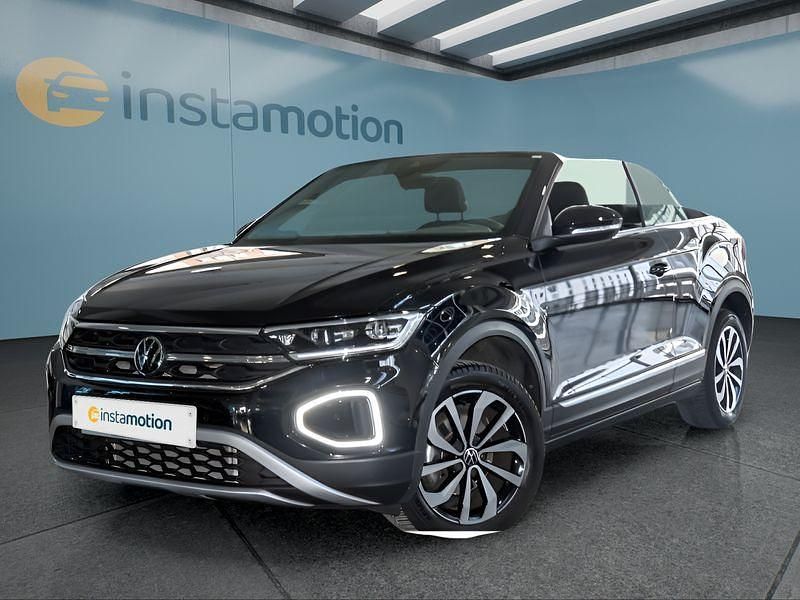 Gebraucht VW T-Roc Cabriolet 150 PS (110 kW) 2022 Schwarz Cabrio