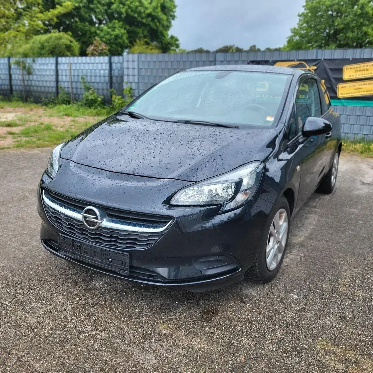 Gebraucht Opel Corsa Edition 90 PS (66 kW) 2015 Schwarz Kleinwagen