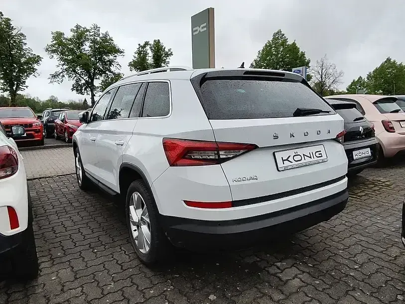Gebraucht Skoda Kodiaq Style 150 PS (110 kW) 2020 Weiß SUV