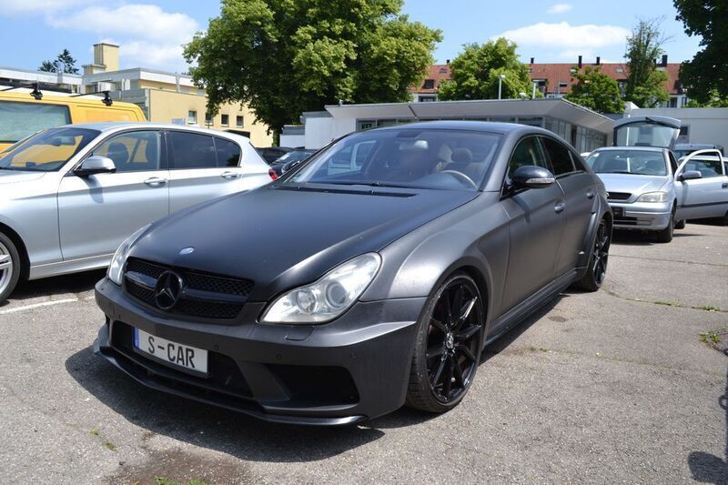 Schwarz Gebraucht 2005 Mercedes CLS350 Limousine | 7.900 € (Teuer) - Bild 1/4