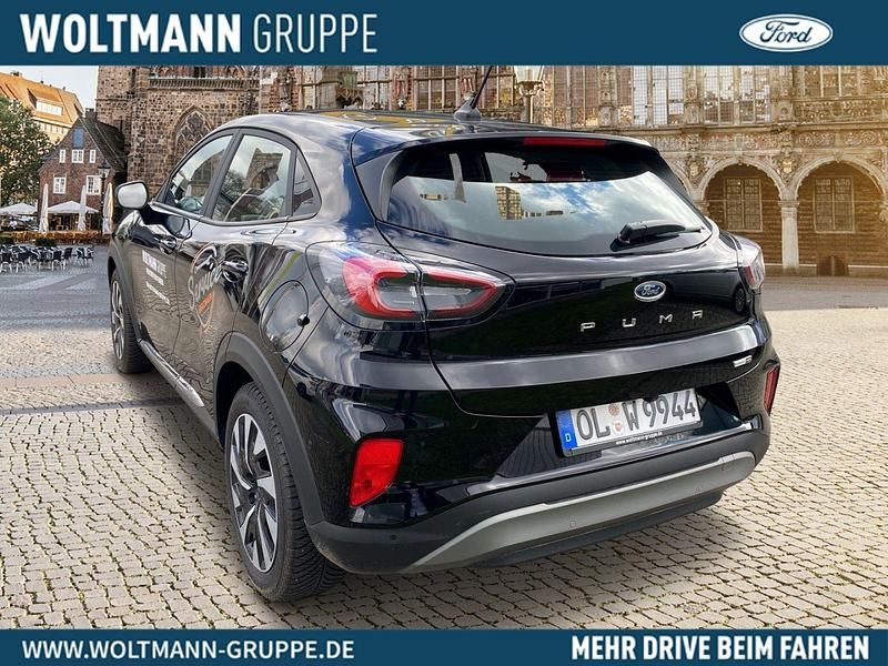 Gebraucht Ford Puma Titanium 125 PS (91 kW) 2023 Obsidianschwarz metallic Coupé