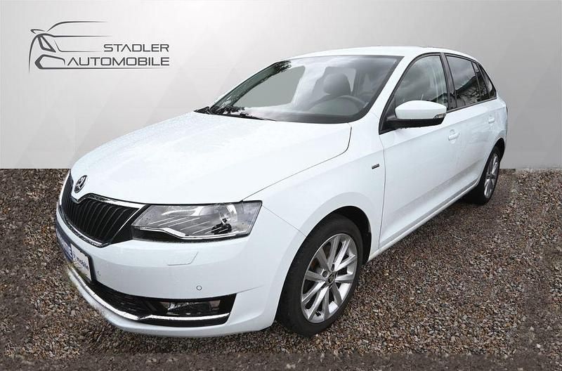 Gebraucht Skoda Rapid Clever 125 PS (91 kW) 2018 Weiß Limousine