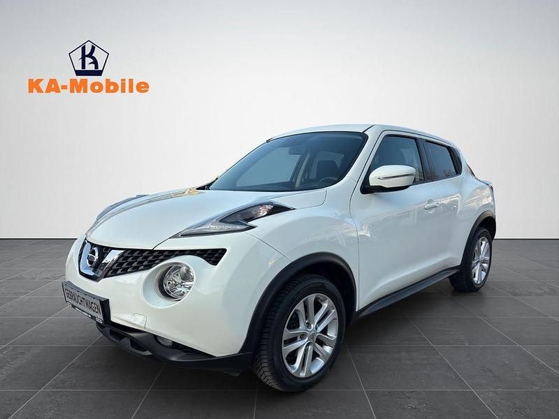 Gebraucht Nissan Juke Acenta 117 PS (86 kW) 2015 Weiß SUV