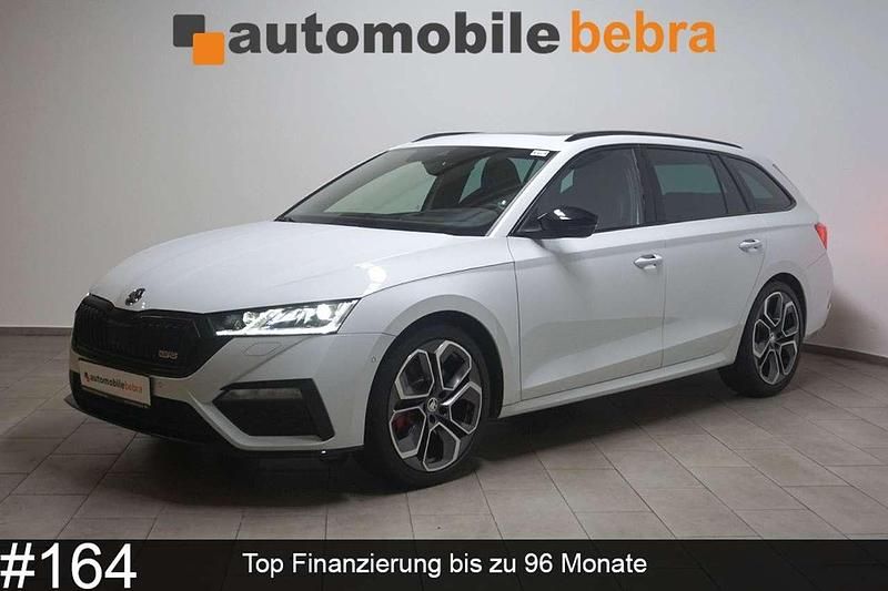 Moonweiss Gebraucht 2022 Skoda Octavia RS Kombi | 30.490 € (Fairer Preis) - Bild 1/4