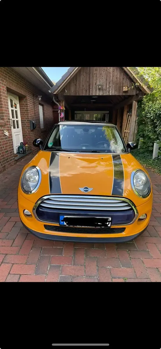Usata Mini Cooper 136 CV (100 kW) 2014 Arancione Utilitaria