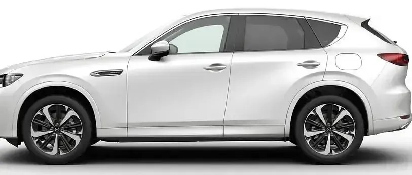 Gebraucht Mazda CX-60 Sky 328 PS (241 kW) 2022 Rhodium white metallic (metallic) SUV
