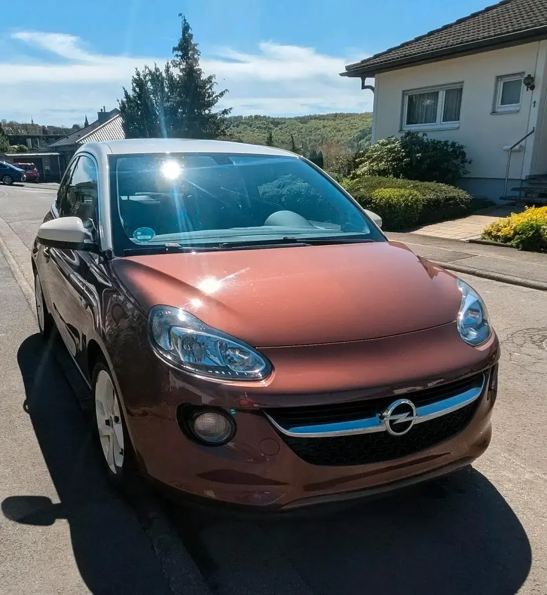 Używany Opel Adam 69 KM (50 kW) 2016 Brązowy Hatchback