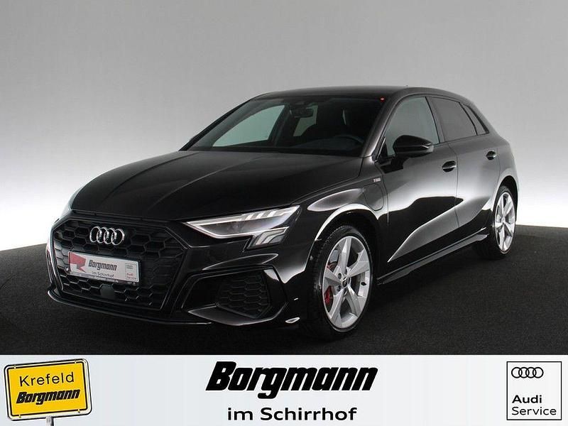 Mythosschwarz metallic (metallic) Gebraucht 2022 Audi A3 e-tron Ambiente Kleinwagen | 25.991 € (Fairer Preis) - Bild 1/4
