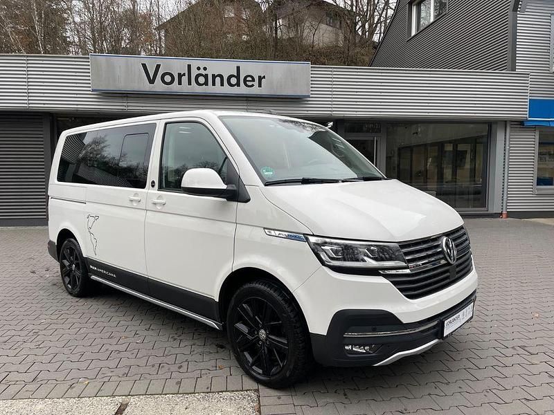 Weiß Gebraucht 2021 VW Multivan PanAmericana Van | 45.980 € (Teuer) - Bild 1/4