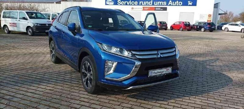 Blau Gebraucht 2020 Mitsubishi Eclipse Cross Diamant Edition SUV | 17.950 € (Superpreis) - Bild 1/4