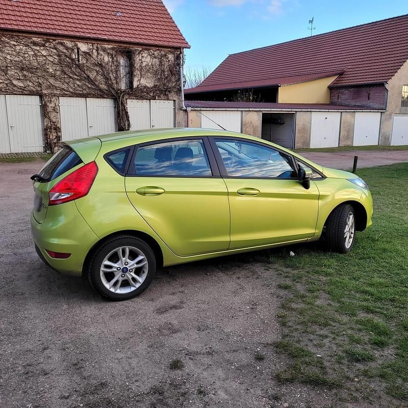 Gebraucht Ford Fiesta 82 PS (60 kW) 2009 Grün Kleinwagen