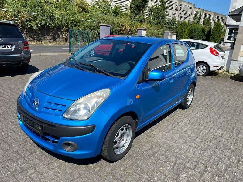 Gebraucht Nissan Pixo Visia 68 PS (50 kW) 2010 Blau Kleinwagen