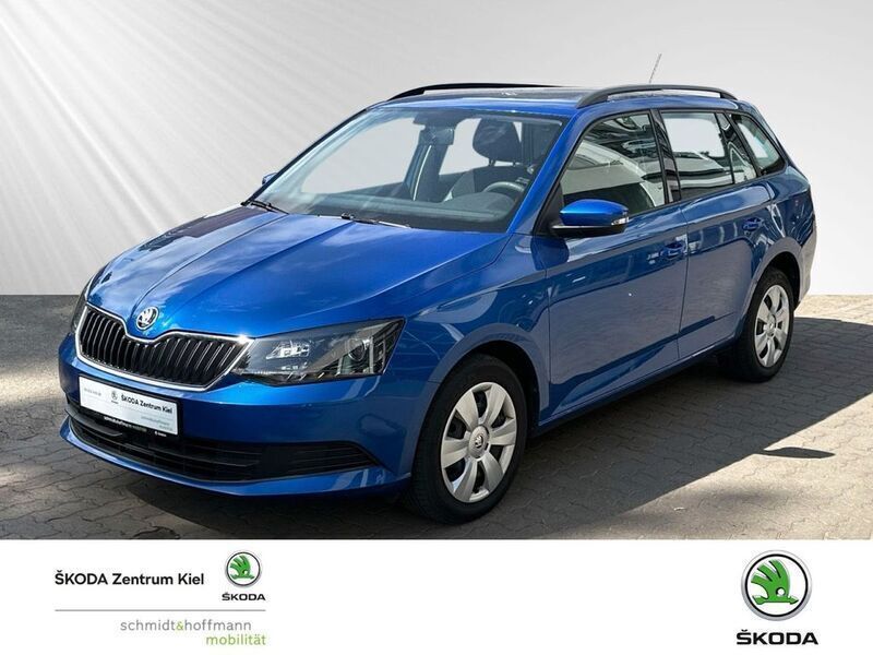 Blau Gebraucht 2018 Skoda Fabia Ambition Kombi | 10.980 € (Fairer Preis) - Bild 1/4