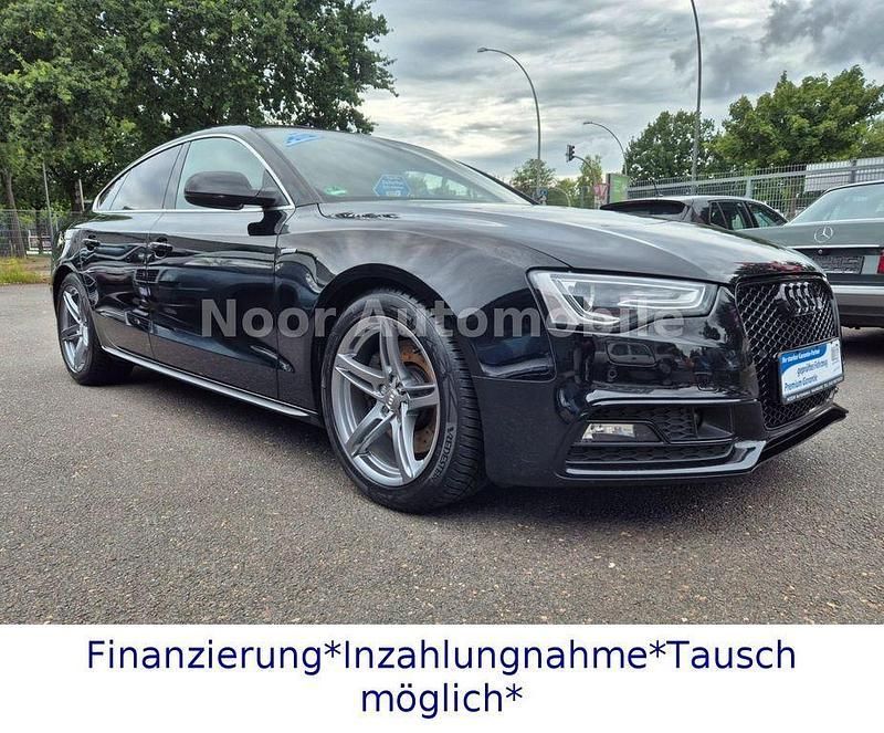 Schwarz Gebraucht 2014 Audi A5 Sportback S-Line Limousine | 16.950 € (Guter Preis) - Bild 1/4