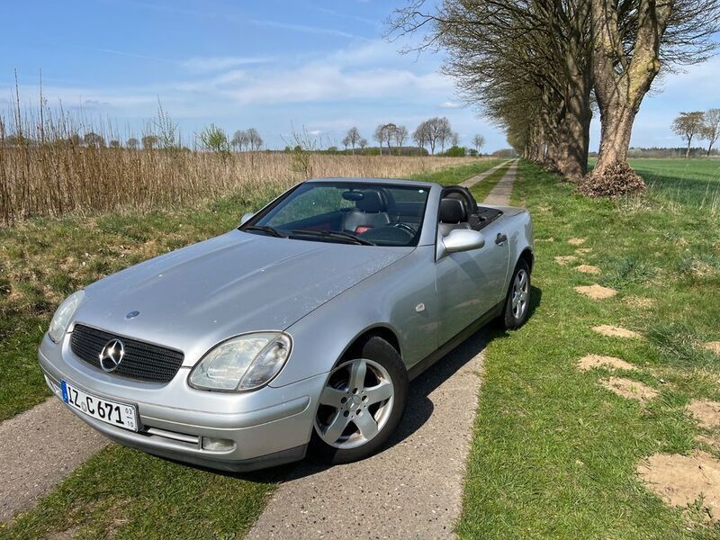Silber Gebraucht 1998 Mercedes SLK200 Cabrio | 3.000 € (Superpreis) - Bild 1/4