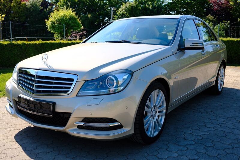 Beige Gebraucht 2012 Mercedes C350 Limousine | 13.500 € (Guter Preis) - Bild 1/4