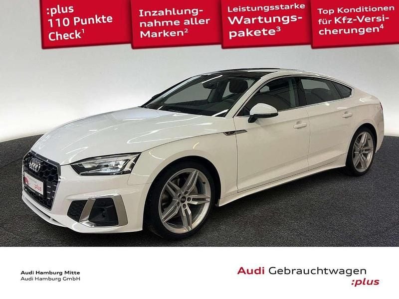 Ibisweiß Gebraucht 2022 Audi A5 S-Line Limousine | 34.950 € (Fairer Preis) - Bild 1/3
