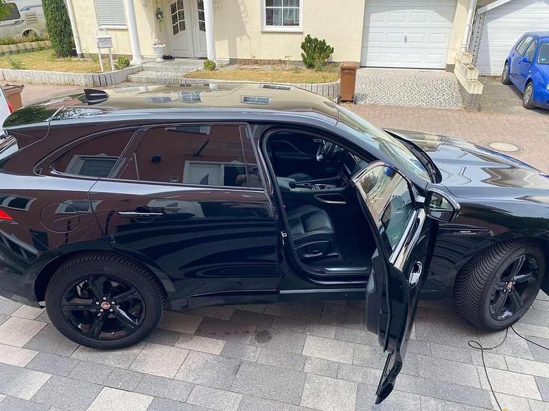 Gebraucht Jaguar F-Pace R-Sport 250 PS (183 kW) 2018 Schwarz SUV