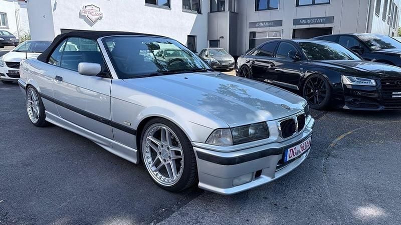 Silber Gebraucht 2000 BMW 320 Cabriolet M Sport Cabrio | 7.990 € (Superpreis) - Bild 1/4