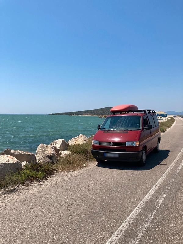 Usata VW T4 68 CV (50 kW) 1995 Rosso Furgone