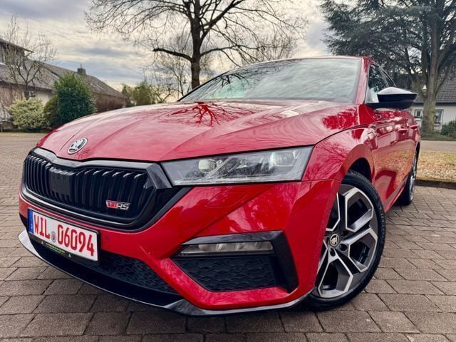 Rot Gebraucht 2020 Skoda Octavia RS Limousine | 24.999 € (Fairer Preis) - Bild 1/2