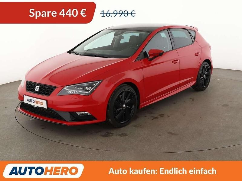 Rojo emocion Gebraucht 2016 Seat Leon FR Limousine | 16.550 € (Teuer) - Bild 1/3