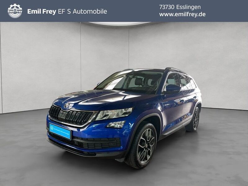Blau Gebraucht 2020 Skoda Kodiaq Ambition SUV | 20.890 € (Fairer Preis) - Bild 1/4