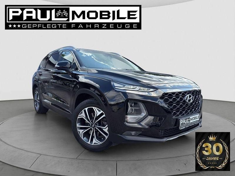 Schwarz Gebraucht 2020 Hyundai Santa Fe Premium SUV | 26.887 € (Fairer Preis) - Bild 1/4
