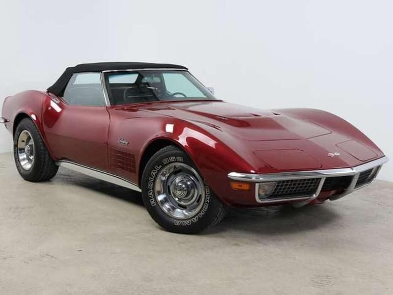 Marlboro maroon Gebraucht 1970 Corvette C3 Cabrio | 59.999 € - Bild 1/4
