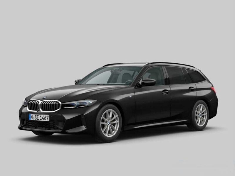 Schwarz Gebraucht 2024 BMW 320 M Sport Kombi | 38.390 € (Guter Preis) - Bild 1/4
