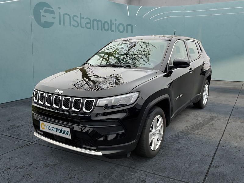 Schwarz Gebraucht 2024 Jeep Compass SUV | 36.949 € (Teuer) - Bild 1/4